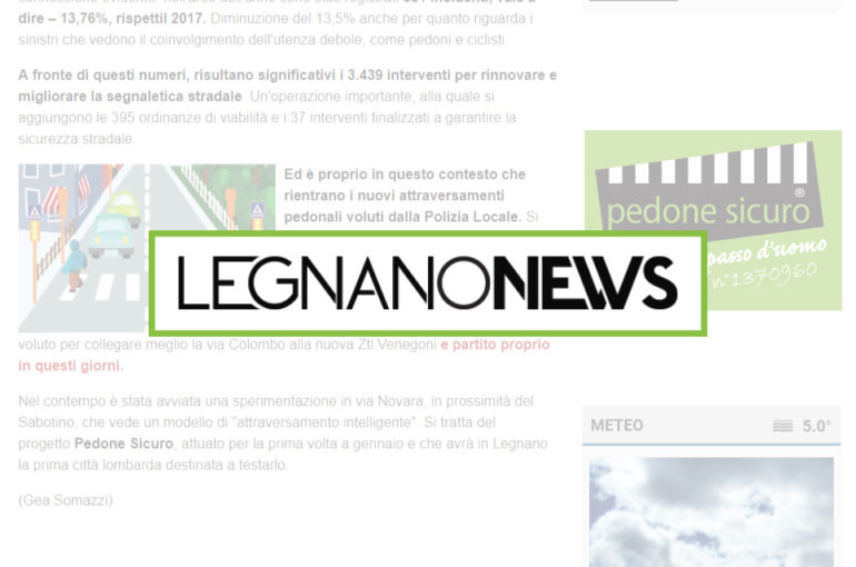 Legnanonews parla della nostra nuova installazione